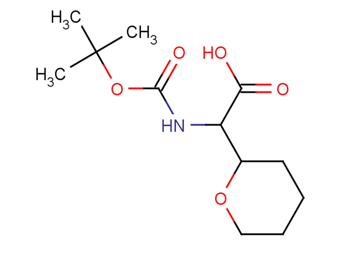 2-{[(tert-butoxy)carbonyl]amino}-2-(oxan-2-yl)acetic acid