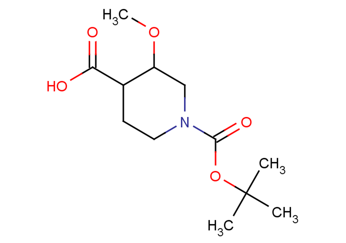 1-[(tert-butoxy)carbonyl]-3-methoxypiperidine-4-carboxylic acid