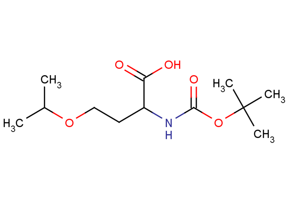 2-{[(tert-butoxy)carbonyl]amino}-4-(propan-2-yloxy)butanoic acid