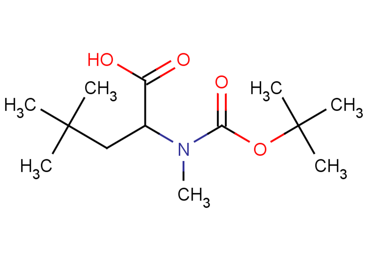 2-{[(tert-butoxy)carbonyl](methyl)amino}-4,4-dimethylpentanoic acid