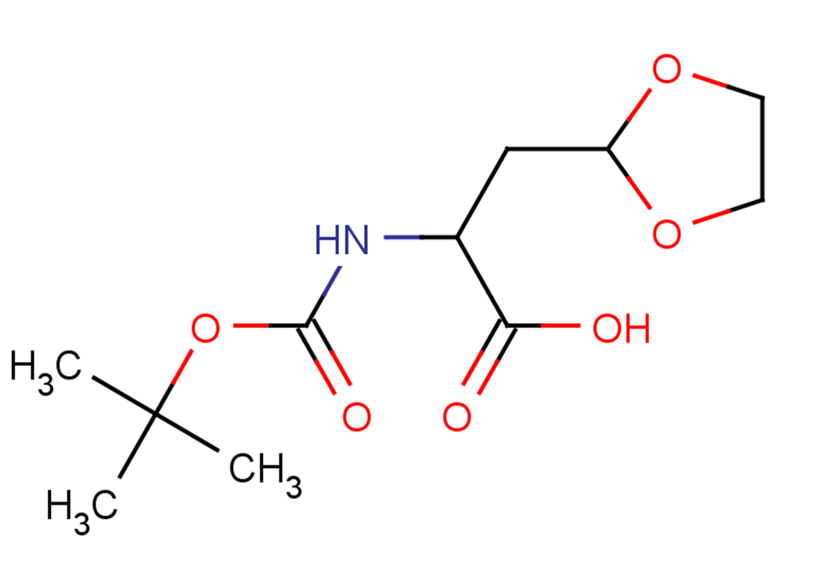 2-{[(tert-butoxy)carbonyl]amino}-3-(1,3-dioxolan-2-yl)propanoic acid