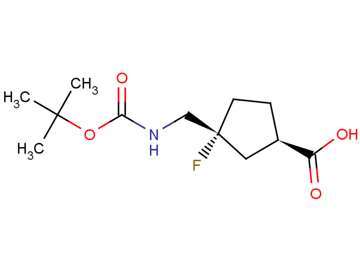 (1R,3R)-3-({[(tert-butoxy)carbonyl]amino}methyl)-3-fluorocyclopentane-1-carboxylic acid