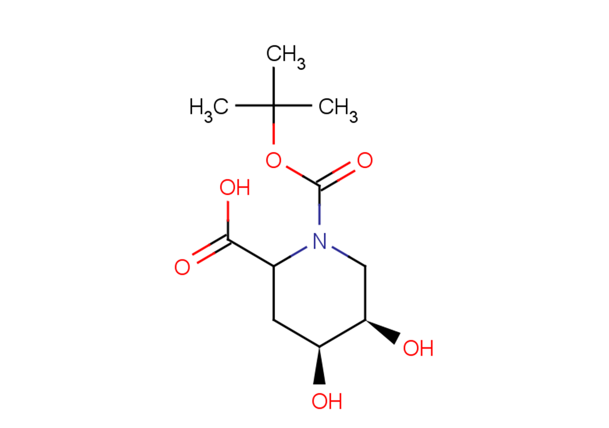 (4S,5R)-1-[(tert-butoxy)carbonyl]-4,5-dihydroxypiperidine-2-carboxylic acid