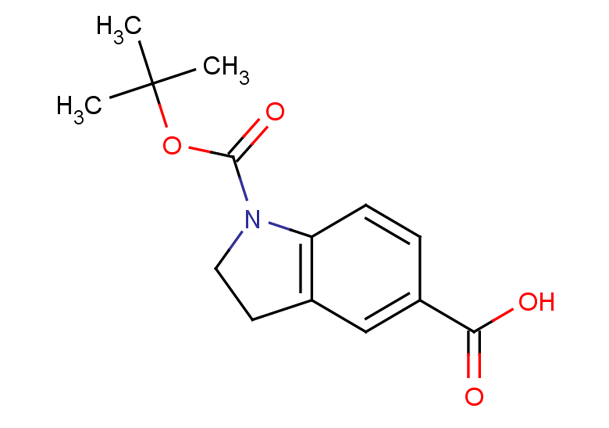1-[(tert-butoxy)carbonyl]-2,3-dihydro-1H-indole-5-carboxylic acid