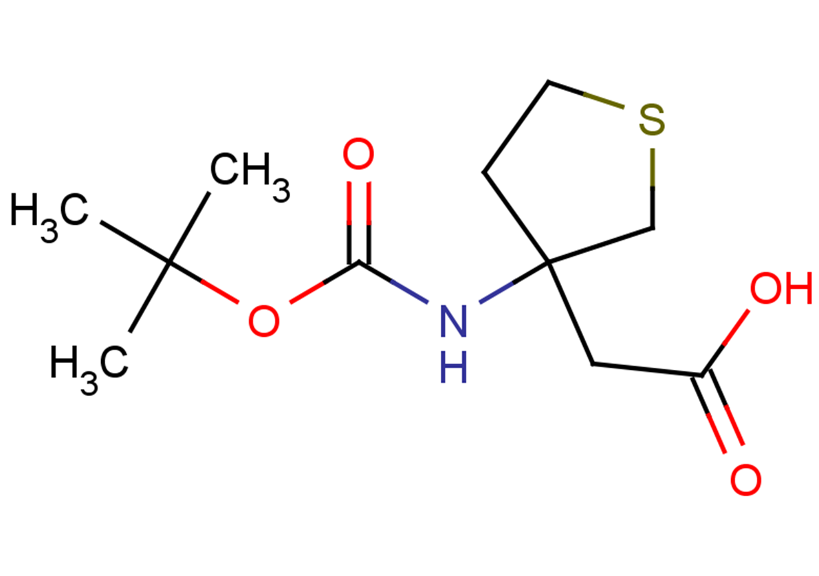 2-(3-{[(tert-butoxy)carbonyl]amino}thiolan-3-yl)acetic acid