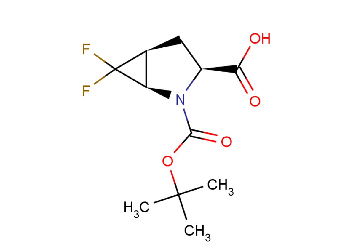 (1R,3S,5S)-2-[(tert-butoxy)carbonyl]-6,6-difluoro-2-azabicyclo[3.1.0]hexane-3-carboxylic acid