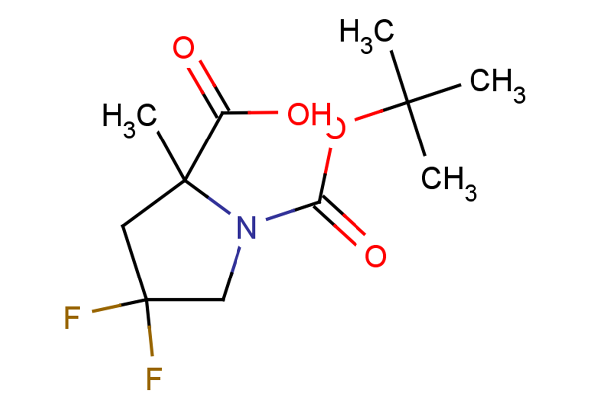 1-[(tert-butoxy)carbonyl]-4,4-difluoro-2-methylpyrrolidine-2-carboxylic acid