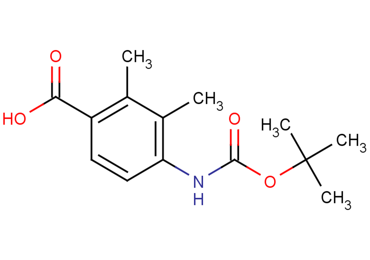 4-{[(tert-butoxy)carbonyl]amino}-2,3-dimethylbenzoic acid