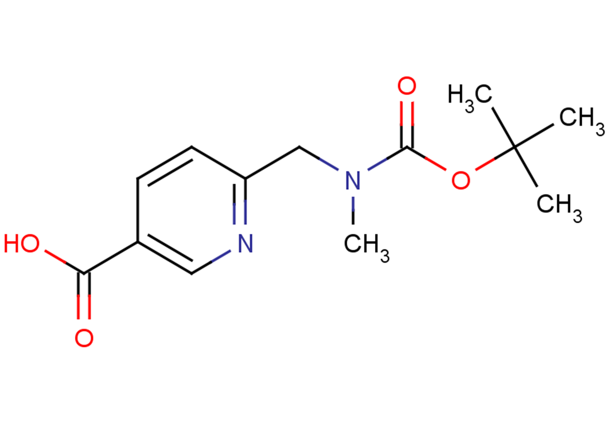 6-({[(tert-butoxy)carbonyl](methyl)amino}methyl)pyridine-3-carboxylic acid