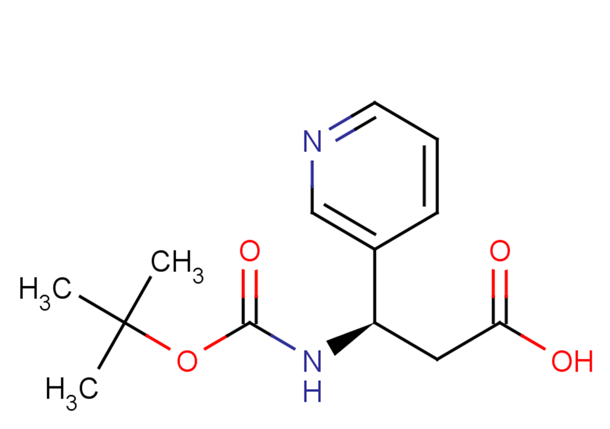 (3R)-3-{[(tert-butoxy)carbonyl]amino}-3-(pyridin-3-yl)propanoic acid