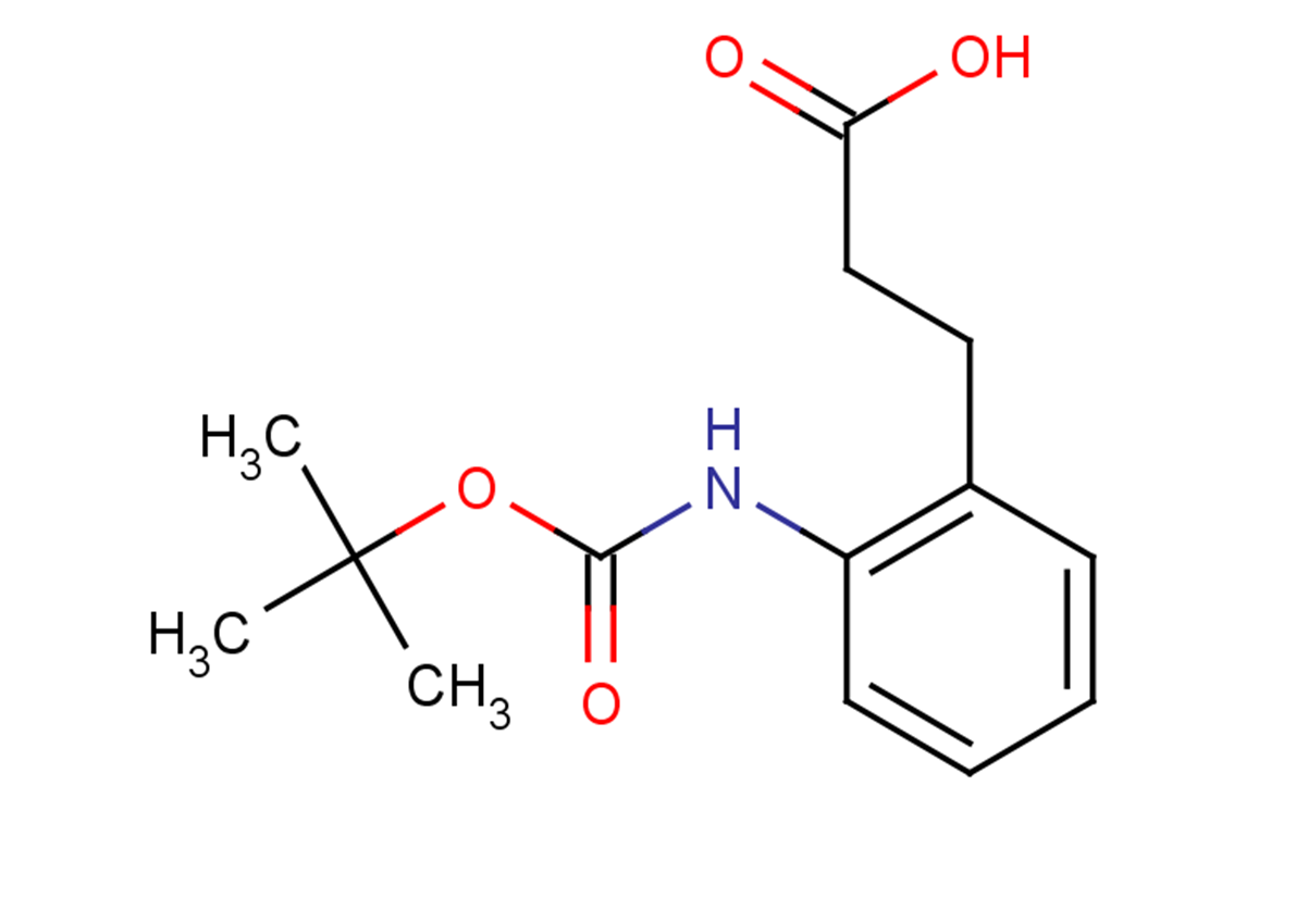 3-(2-{[(tert-butoxy)carbonyl]amino}phenyl)propanoic acid