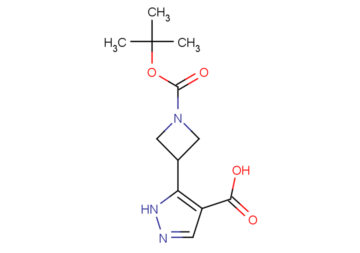 5-{1-[(tert-butoxy)carbonyl]azetidin-3-yl}-1H-pyrazole-4-carboxylic acid