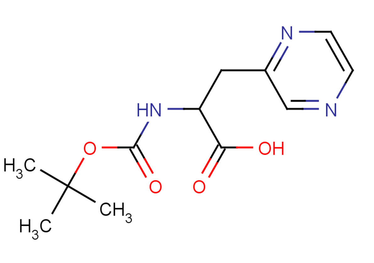 2-{[(tert-butoxy)carbonyl]amino}-3-(pyrazin-2-yl)propanoic acid