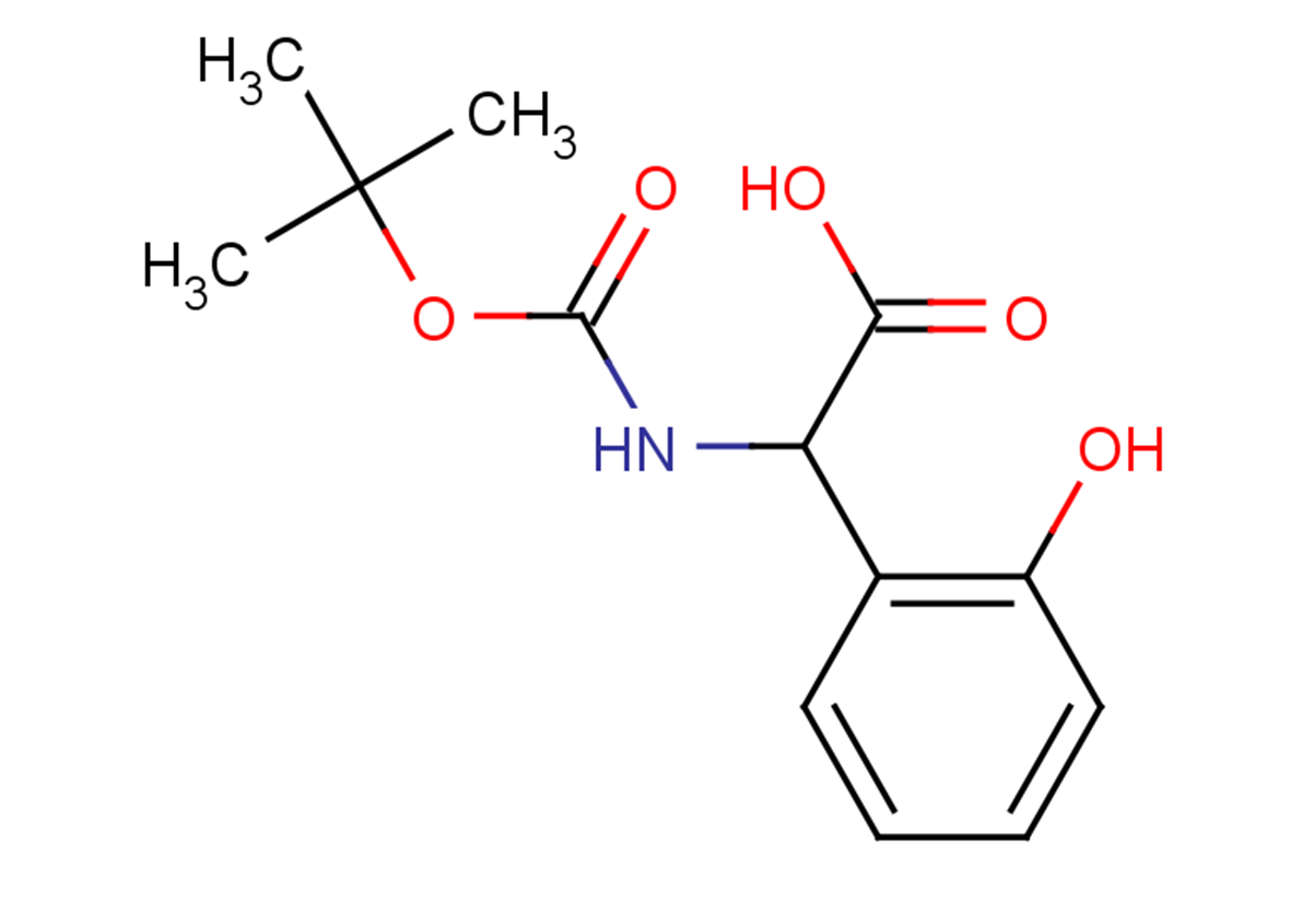 2-{[(tert-butoxy)carbonyl]amino}-2-(2-hydroxyphenyl)acetic acid