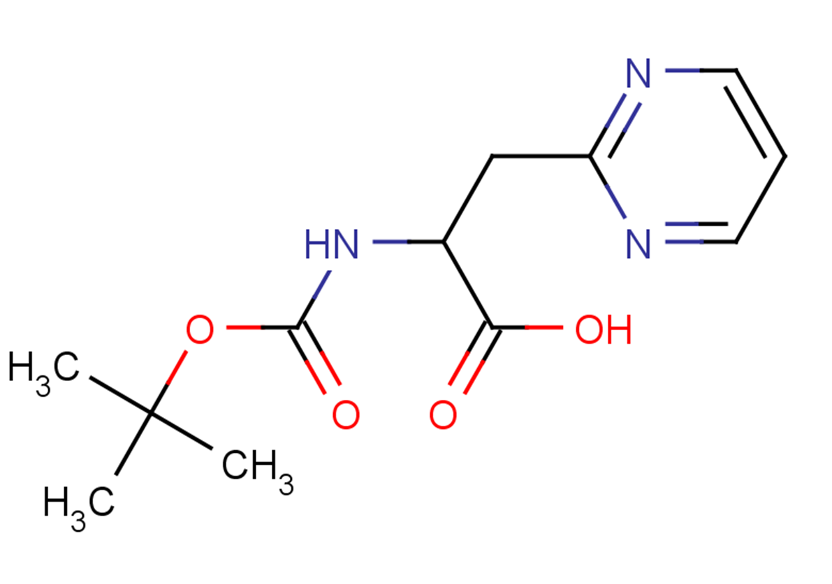 2-{[(tert-butoxy)carbonyl]amino}-3-(pyrimidin-2-yl)propanoic acid