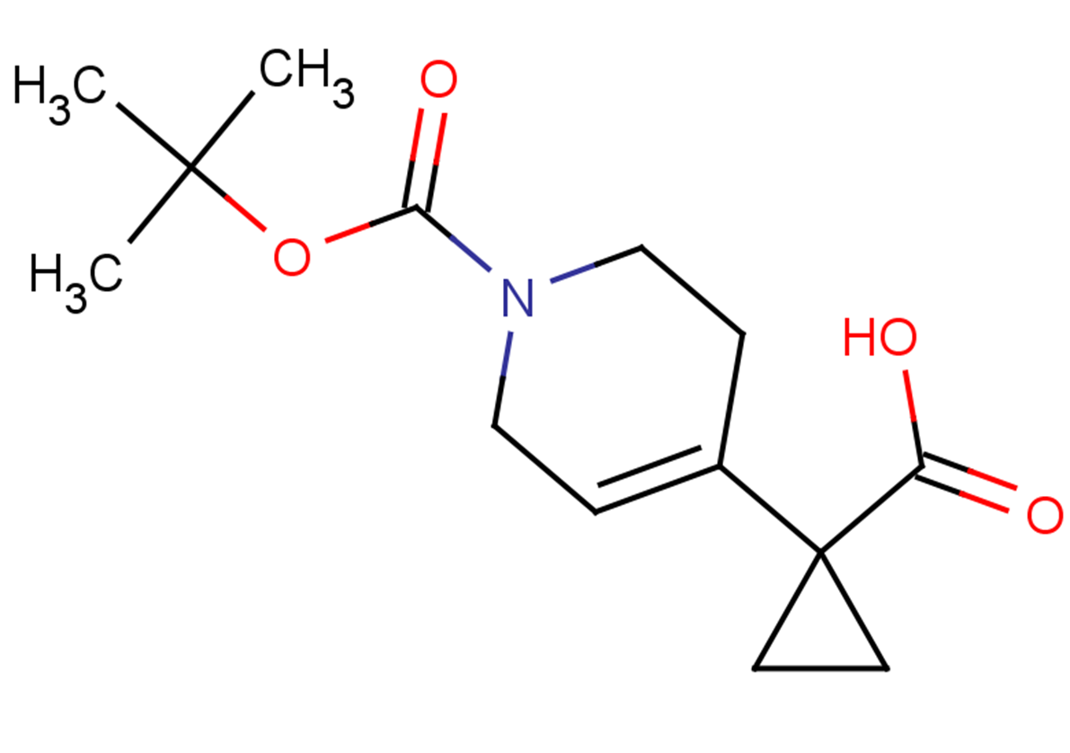 1-{1-[(tert-butoxy)carbonyl]-1,2,3,6-tetrahydropyridin-4-yl}cyclopropane-1-carboxylic acid