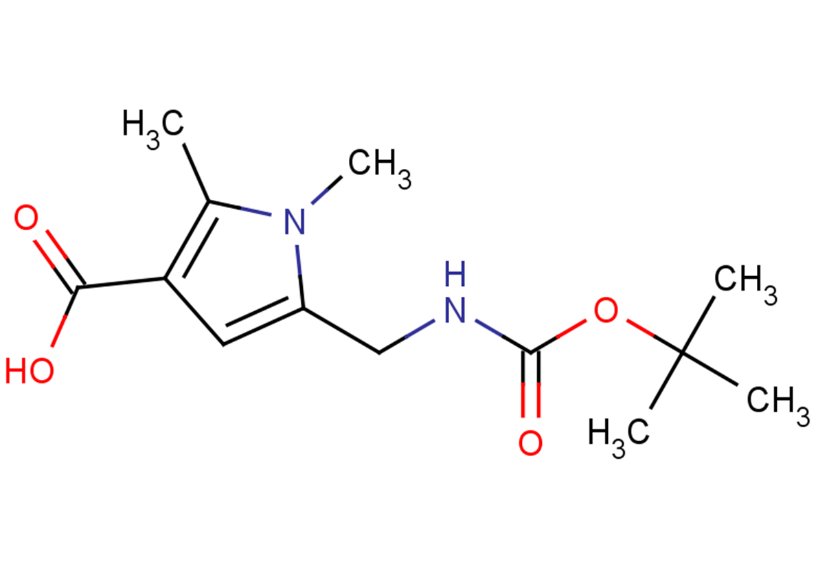 5-({[(tert-butoxy)carbonyl]amino}methyl)-1,2-dimethyl-1H-pyrrole-3-carboxylic acid