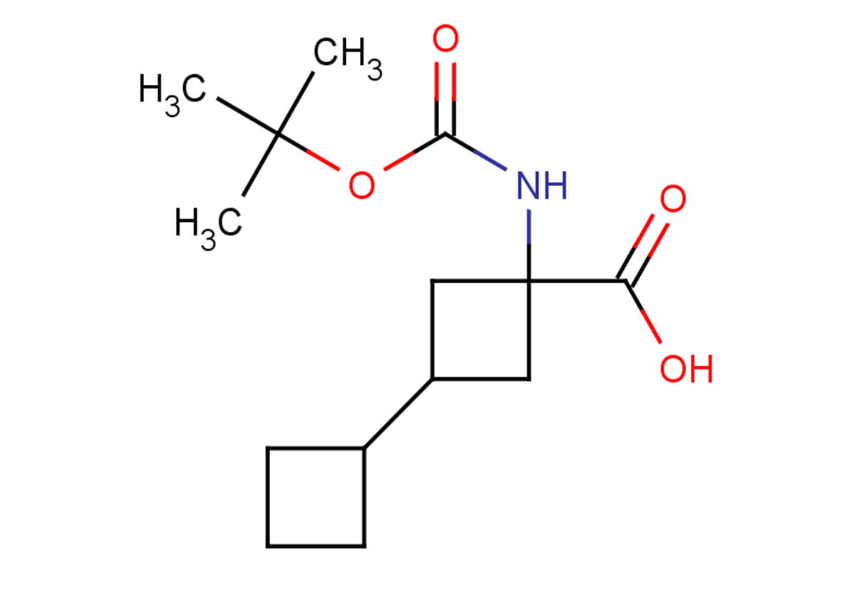 1-{[(tert-butoxy)carbonyl]amino}-3-cyclobutylcyclobutane-1-carboxylic acid