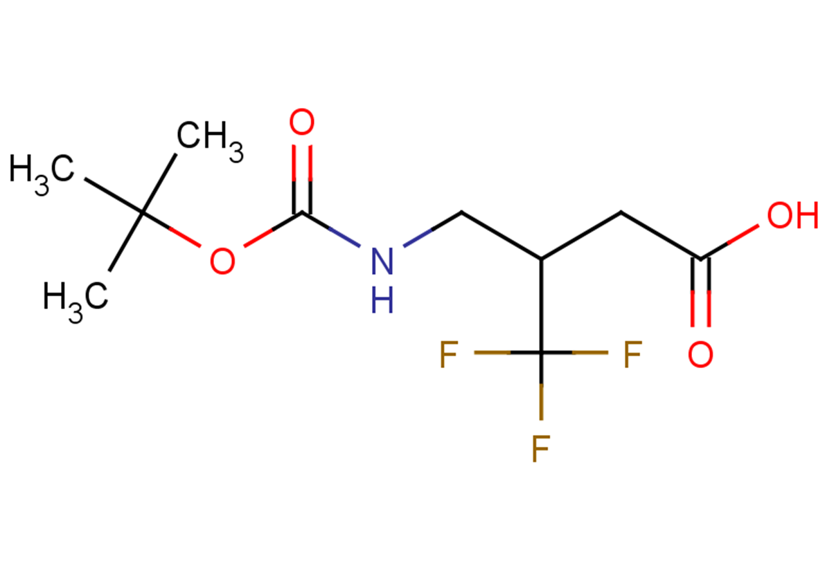3-({[(tert-butoxy)carbonyl]amino}methyl)-4,4,4-trifluorobutanoic acid