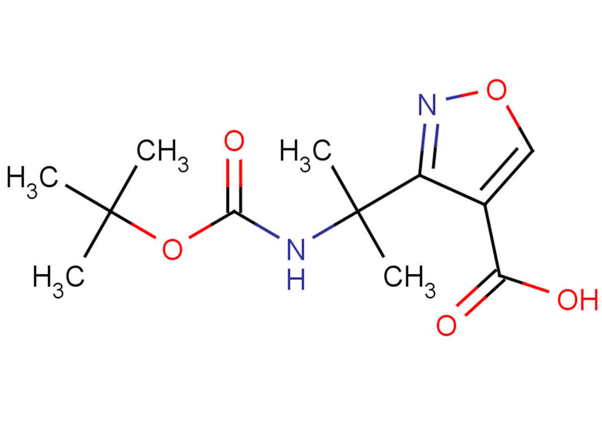 3-(2-{[(tert-butoxy)carbonyl]amino}propan-2-yl)-1,2-oxazole-4-carboxylic acid