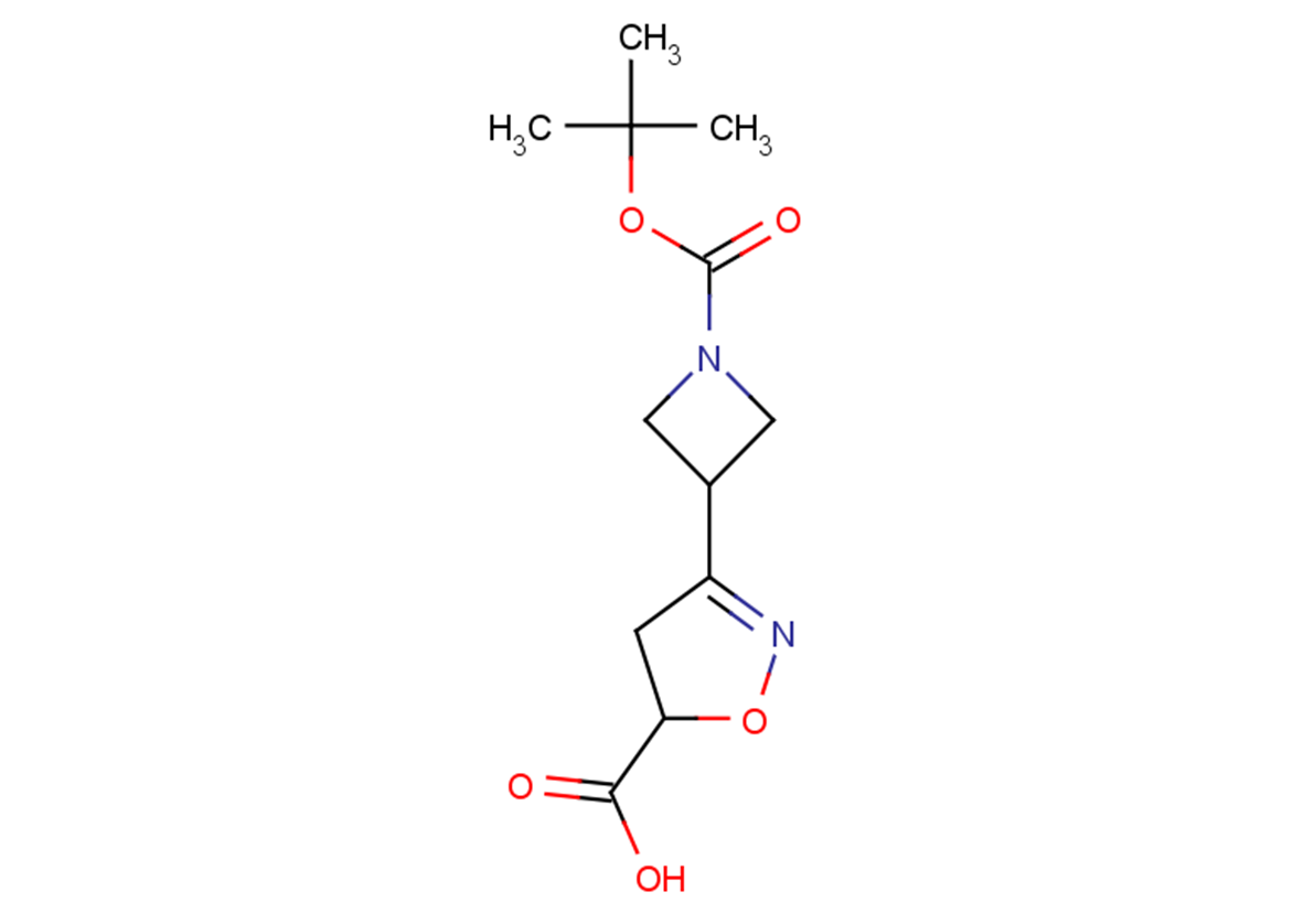 3-{1-[(tert-butoxy)carbonyl]azetidin-3-yl}-4,5-dihydro-1,2-oxazole-5-carboxylic acid