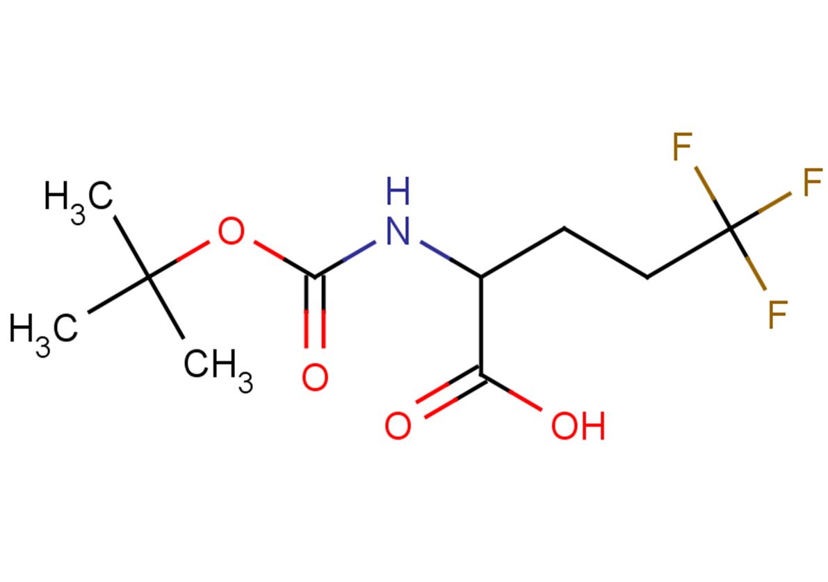 2-{[(tert-butoxy)carbonyl]amino}-5,5,5-trifluoropentanoic acid