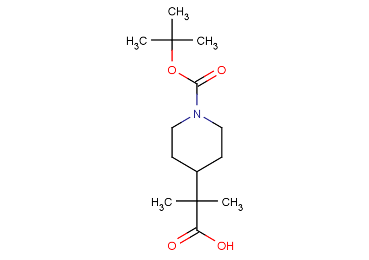 2-{1-[(tert-butoxy)carbonyl]piperidin-4-yl}-2-methylpropanoic acid