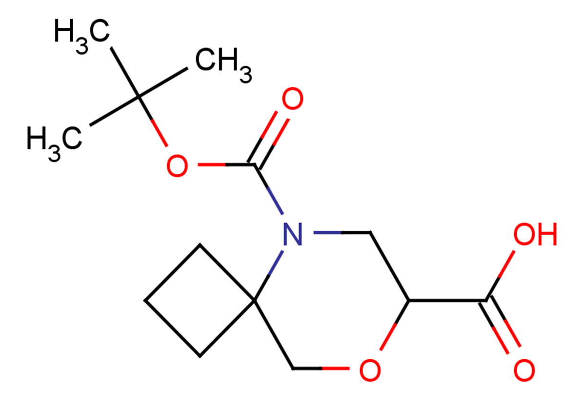 5-[(tert-butoxy)carbonyl]-8-oxa-5-azaspiro[3.5]nonane-7-carboxylic acid