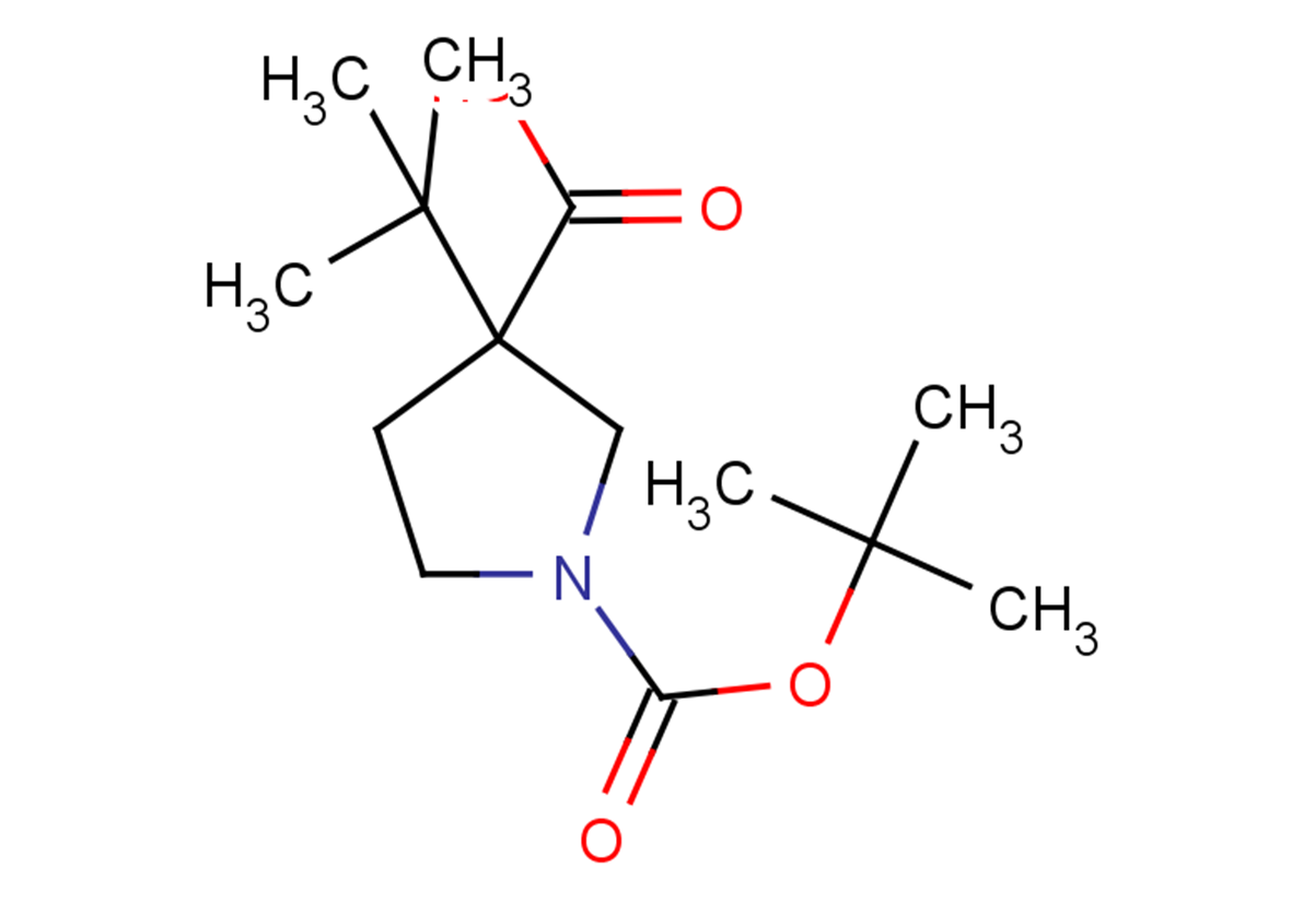 1-[(tert-butoxy)carbonyl]-3-tert-butylpyrrolidine-3-carboxylic acid