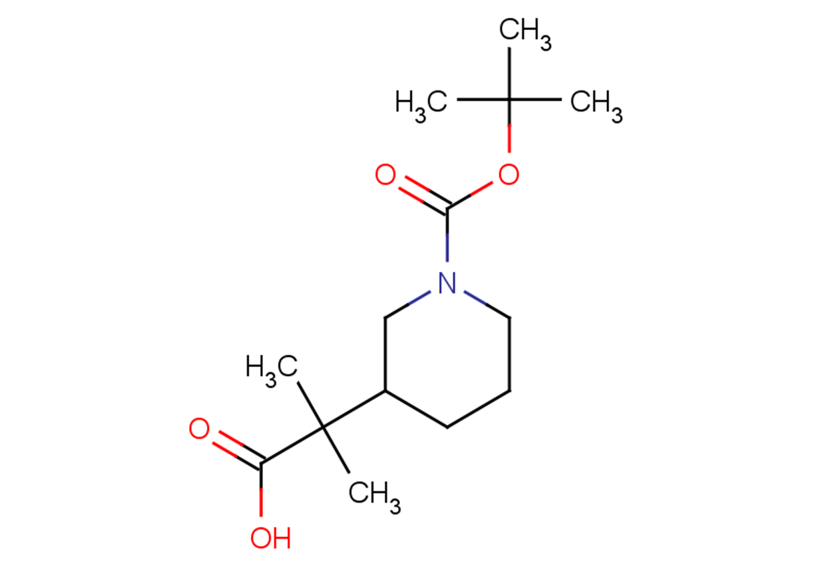 2-{1-[(tert-butoxy)carbonyl]piperidin-3-yl}-2-methylpropanoic acid