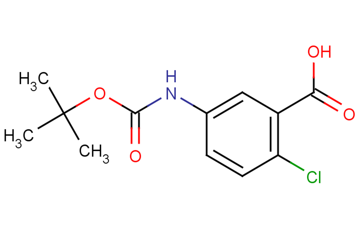 5-{[(tert-butoxy)carbonyl]amino}-2-chlorobenzoic acid