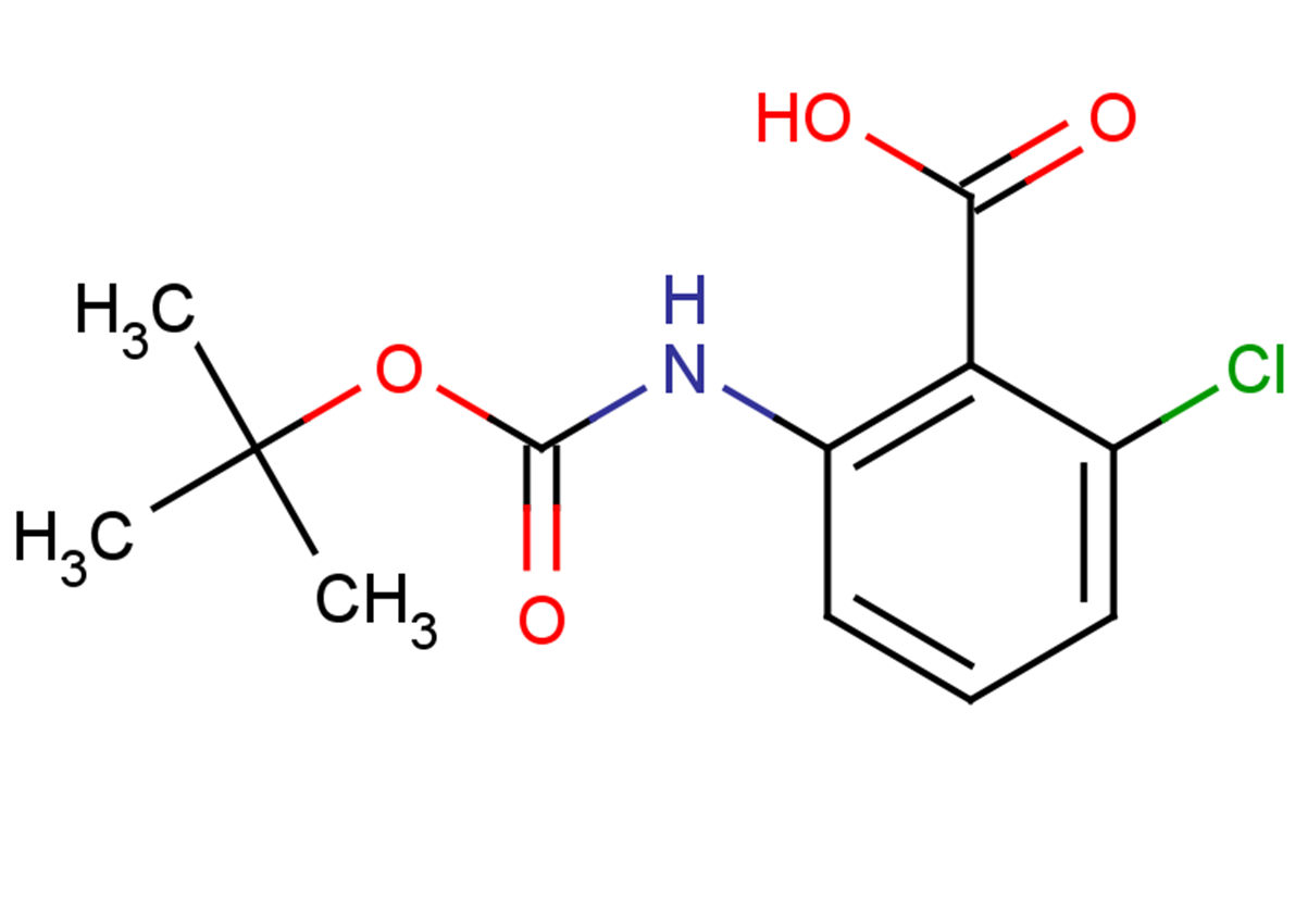 2-{[(tert-butoxy)carbonyl]amino}-6-chlorobenzoic acid
