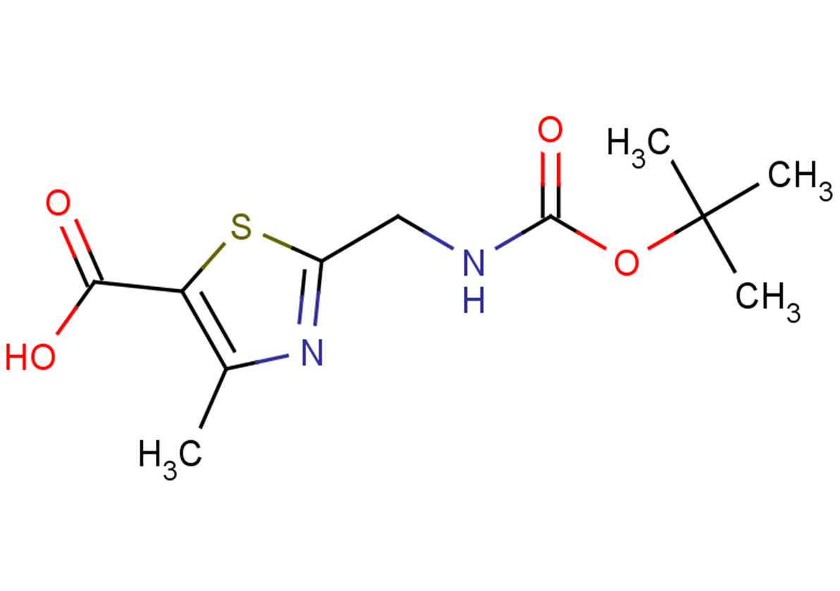 2-({[(tert-butoxy)carbonyl]amino}methyl)-4-methyl-1,3-thiazole-5-carboxylic acid