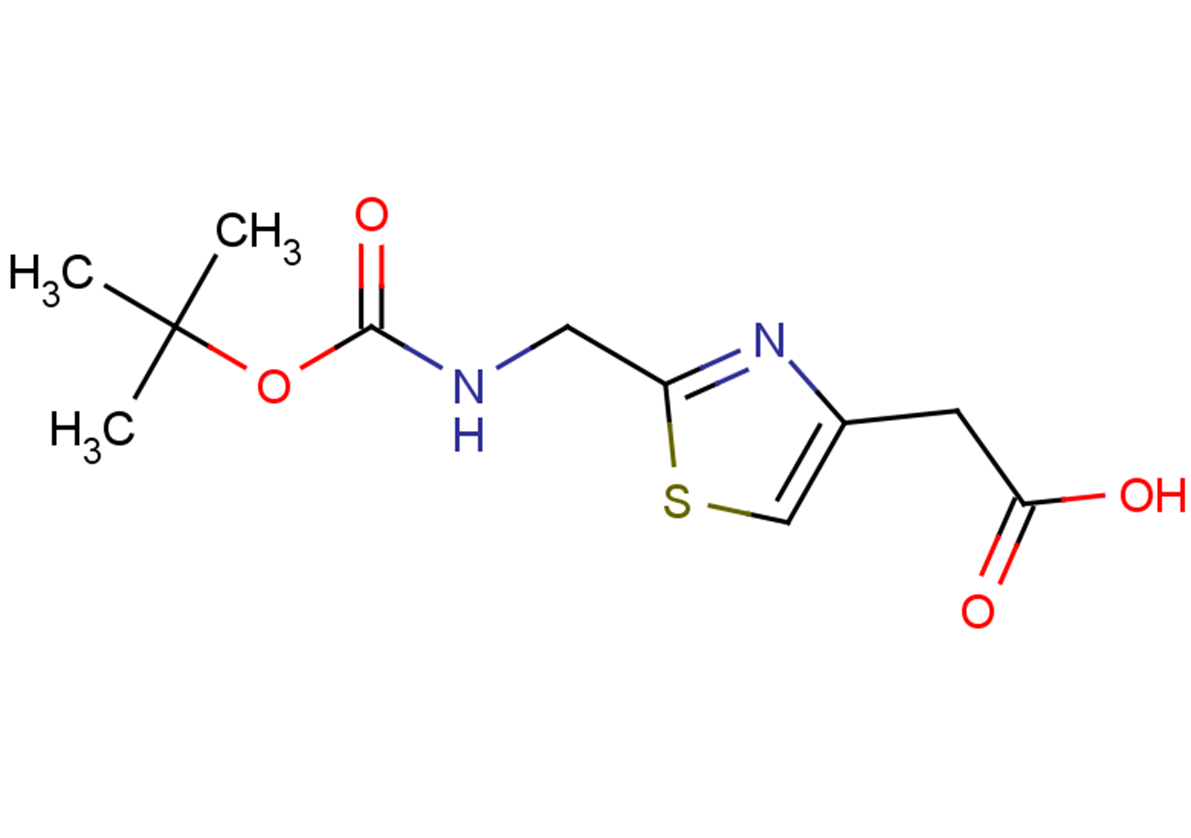 2-[2-({[(tert-butoxy)carbonyl]amino}methyl)-1,3-thiazol-4-yl]acetic acid