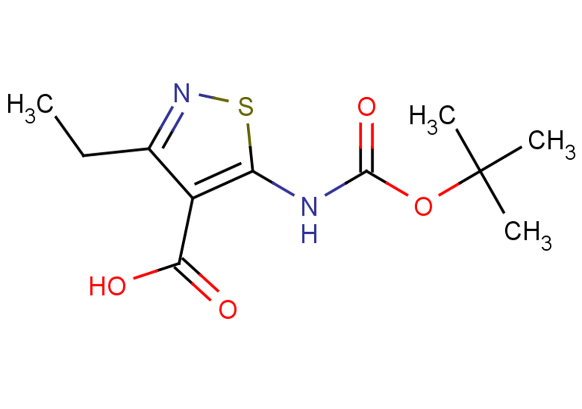 5-{[(tert-butoxy)carbonyl]amino}-3-ethyl-1,2-thiazole-4-carboxylic acid