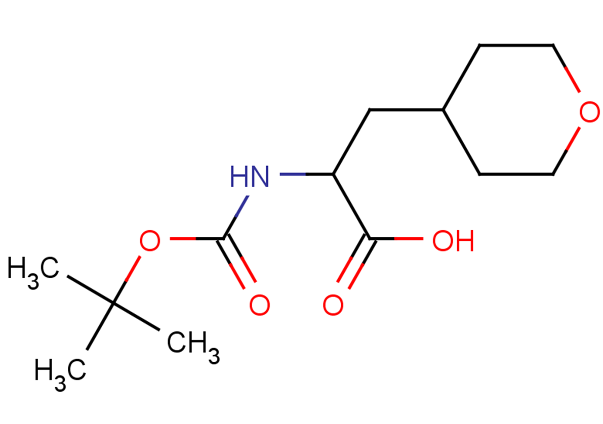 2-{[(tert-butoxy)carbonyl]amino}-3-(oxan-4-yl)propanoic acid