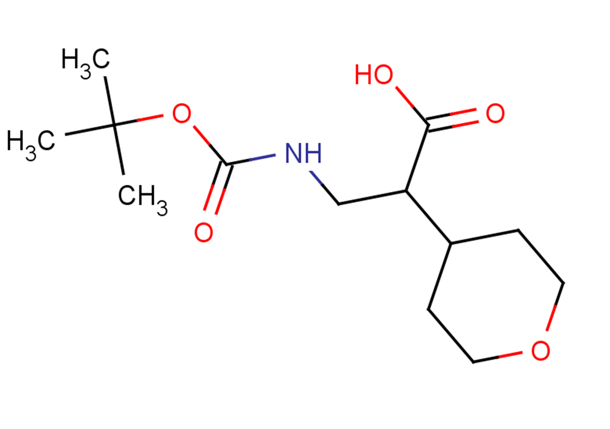 3-{[(tert-butoxy)carbonyl]amino}-2-(oxan-4-yl)propanoic acid