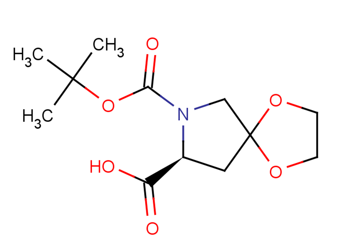 (8S)-7-[(tert-butoxy)carbonyl]-1,4-dioxa-7-azaspiro[4.4]nonane-8-carboxylic acid