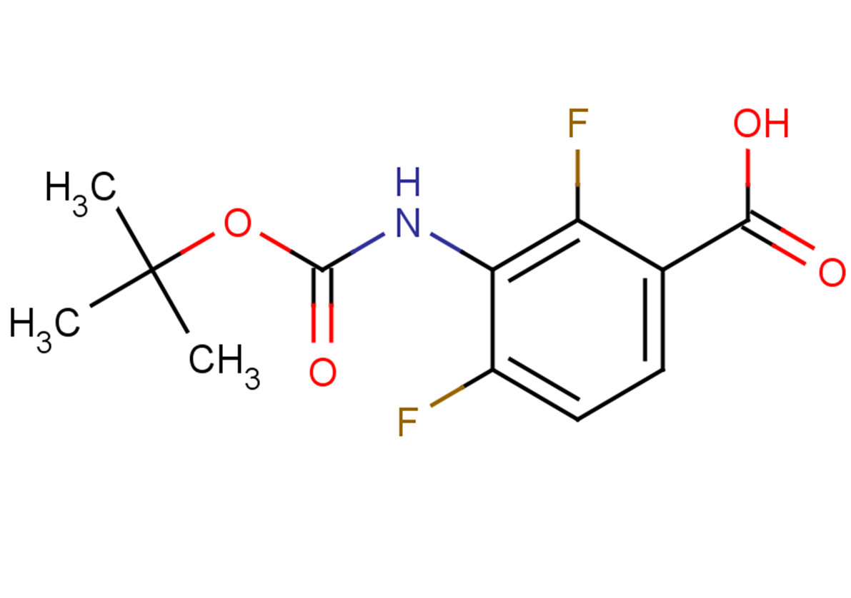 3-{[(tert-butoxy)carbonyl]amino}-2,4-difluorobenzoic acid
