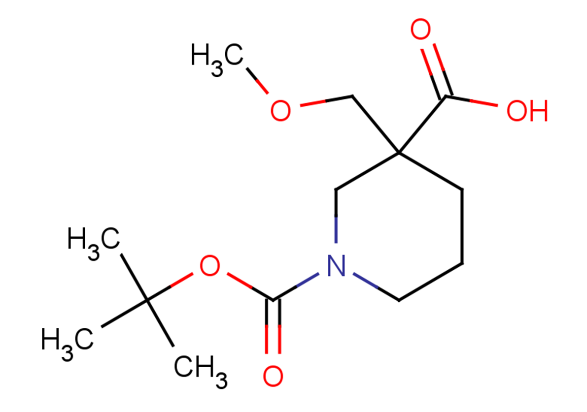 1-[(tert-butoxy)carbonyl]-3-(methoxymethyl)piperidine-3-carboxylic acid