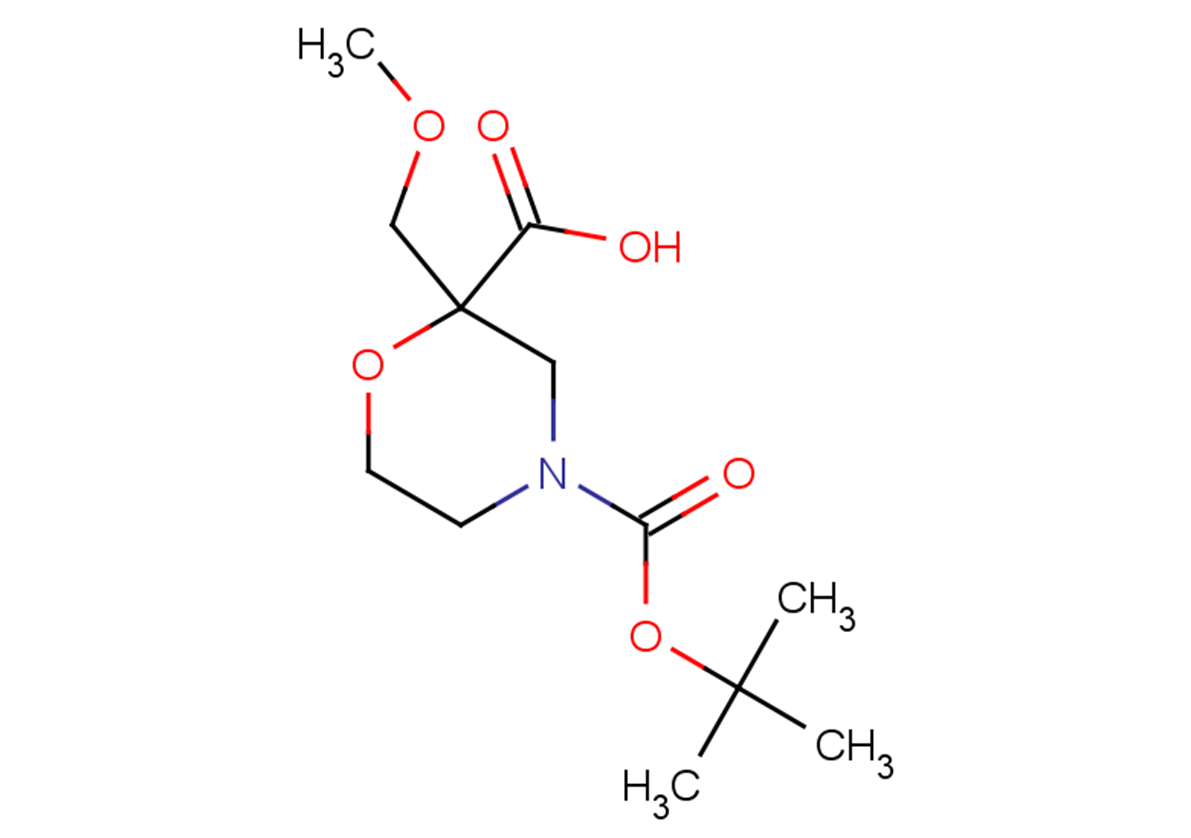 4-[(tert-butoxy)carbonyl]-2-(methoxymethyl)morpholine-2-carboxylic acid