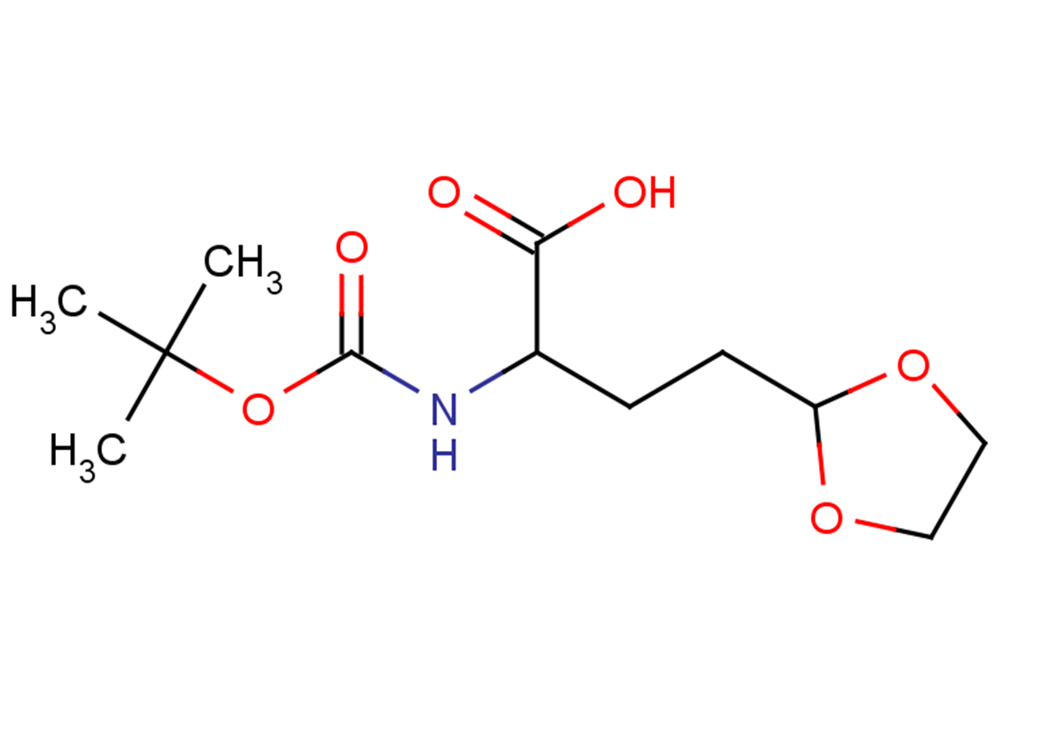 2-{[(tert-butoxy)carbonyl]amino}-4-(1,3-dioxolan-2-yl)butanoic acid