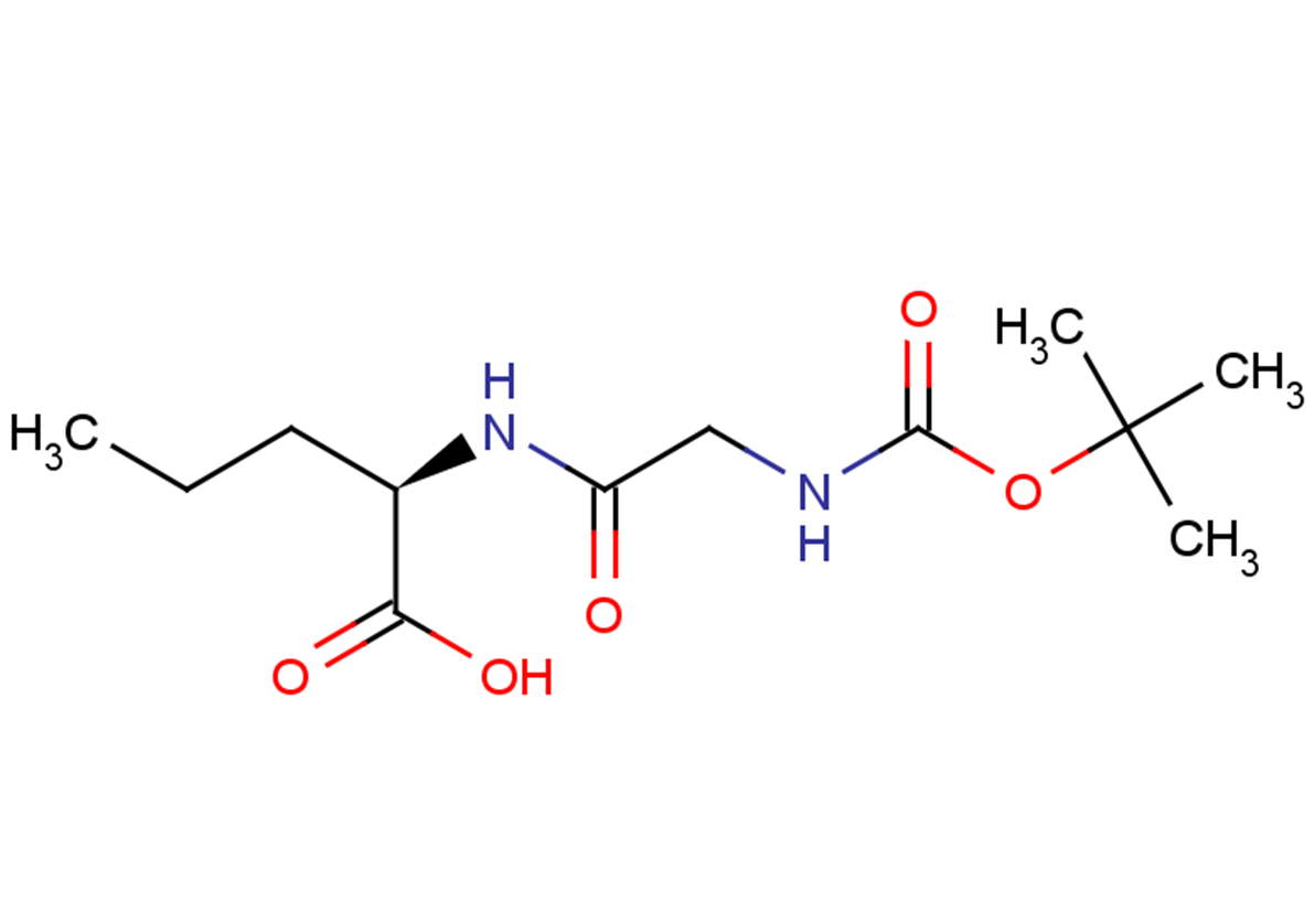 (2R)-2-(2-{[(tert-butoxy)carbonyl]amino}acetamido)pentanoic acid