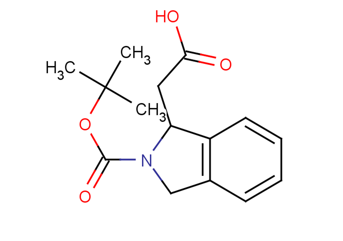 2-{2-[(tert-butoxy)carbonyl]-2,3-dihydro-1H-isoindol-1-yl}acetic acid