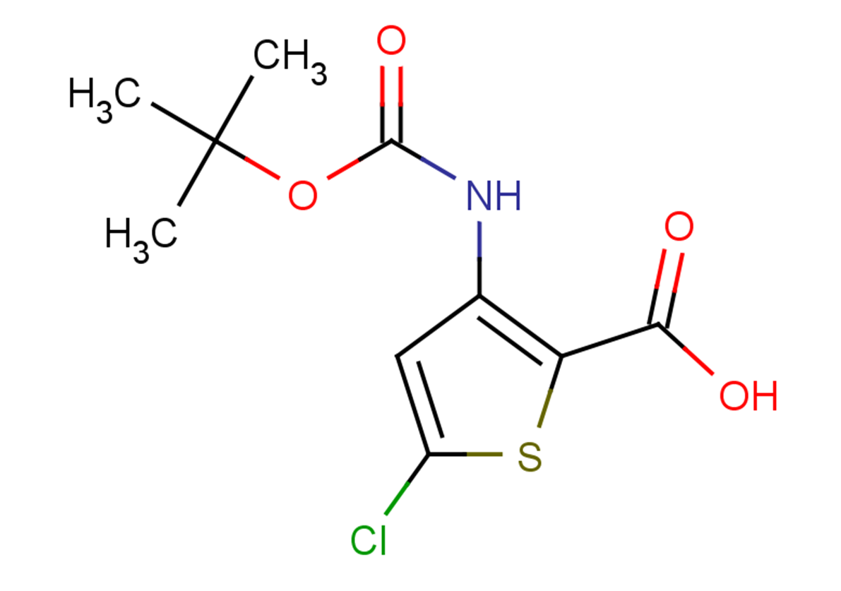 3-{[(tert-butoxy)carbonyl]amino}-5-chlorothiophene-2-carboxylic acid