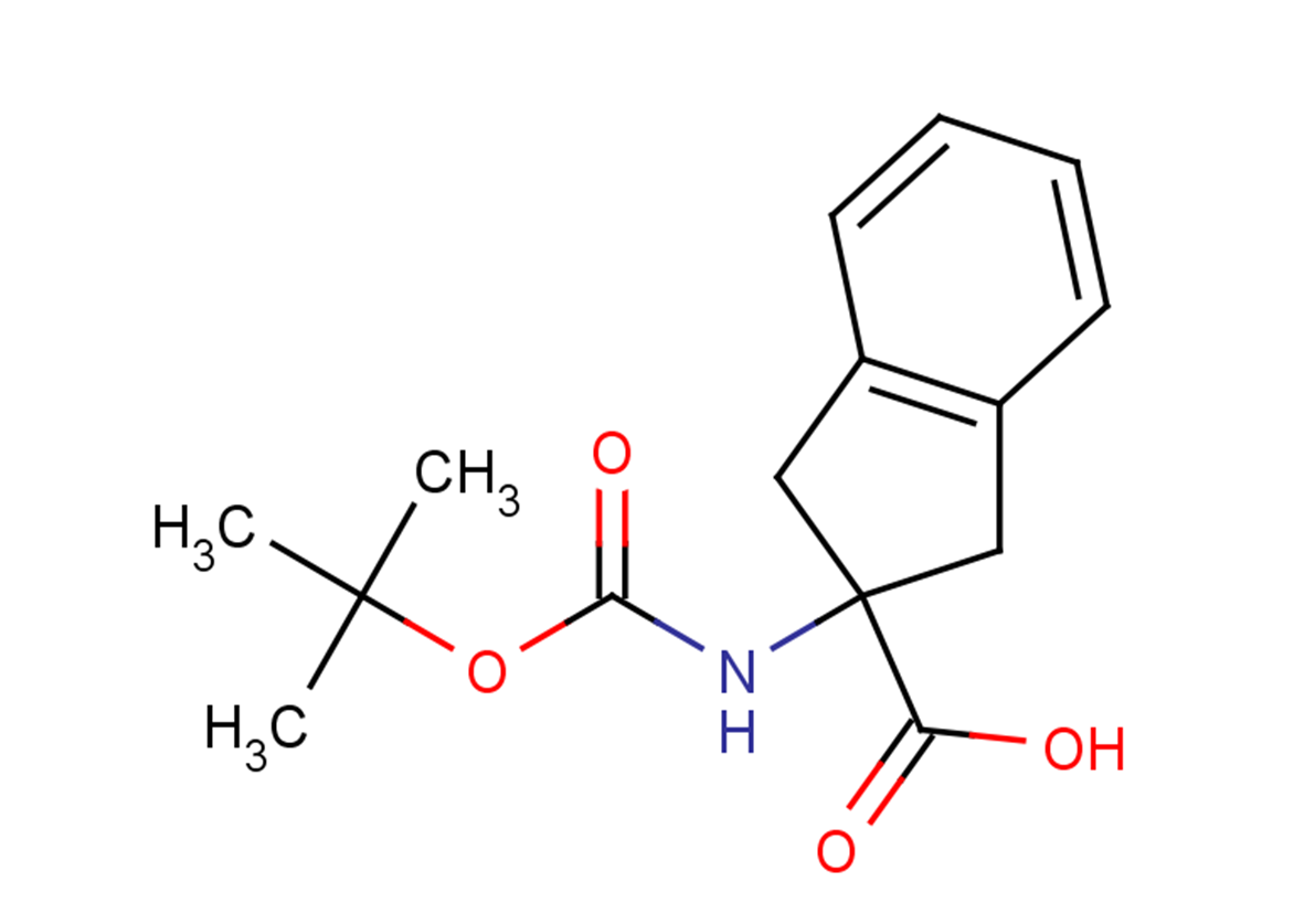 2-{[(tert-butoxy)carbonyl]amino}-2,3-dihydro-1H-indene-2-carboxylic acid
