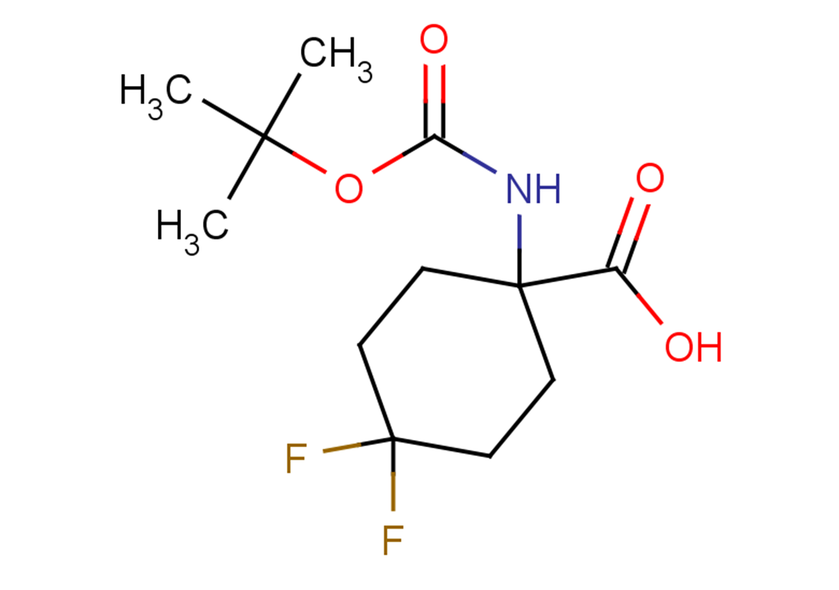 1-{[(tert-butoxy)carbonyl]amino}-4,4-difluorocyclohexane-1-carboxylic acid