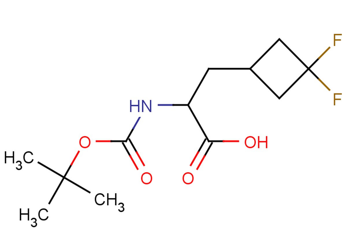 2-{[(tert-butoxy)carbonyl]amino}-3-(3,3-difluorocyclobutyl)propanoic acid