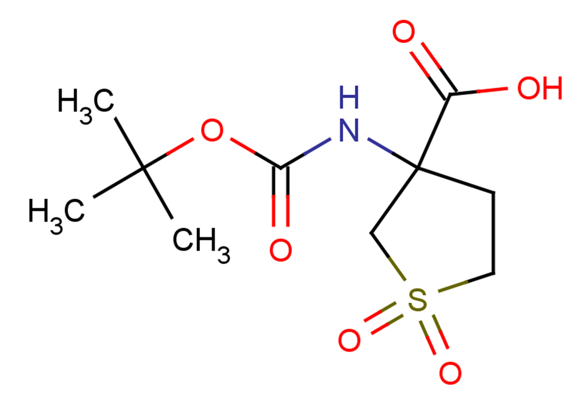 3-{[(tert-butoxy)carbonyl]amino}-1,1-dioxo-1$l^{6}-thiolane-3-carboxylic acid