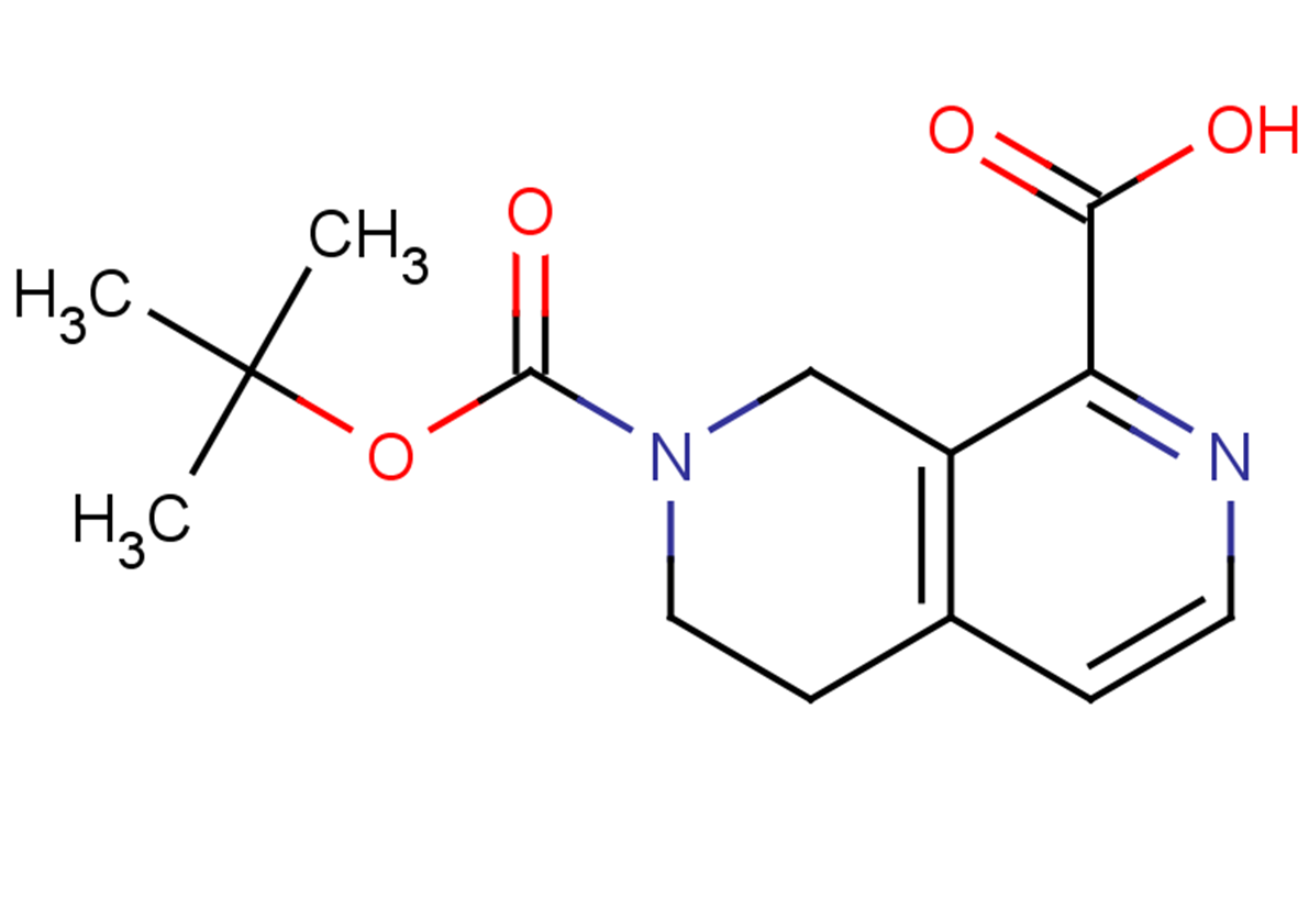 7-[(tert-butoxy)carbonyl]-5,6,7,8-tetrahydro-2,7-naphthyridine-1-carboxylic acid